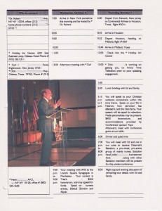 Speaking Itinerary - Cooperberg